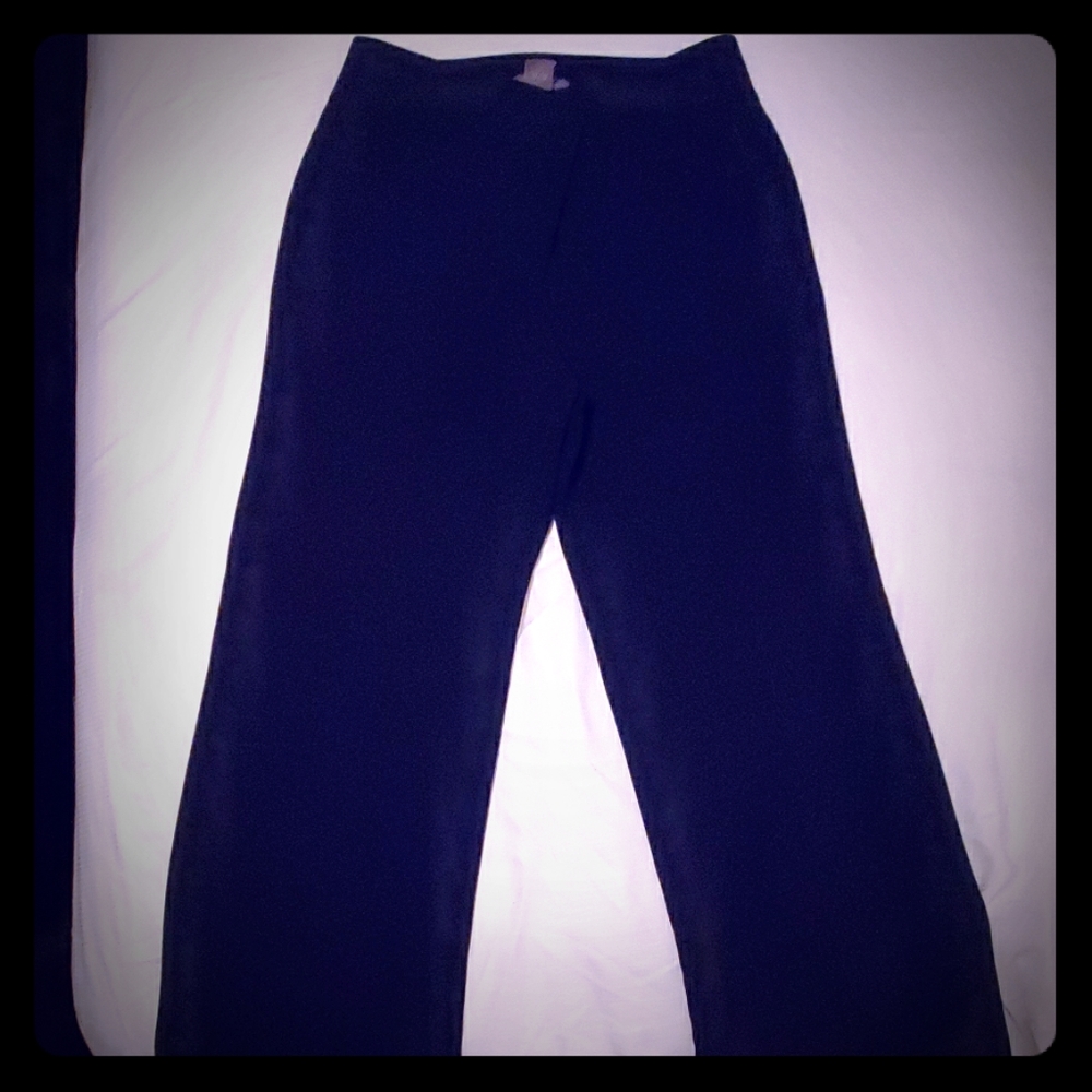 Ann Taylor Black Margo Slacks with Pockets Size 4